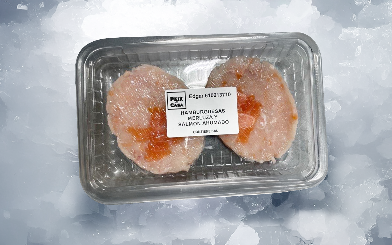 · AAFF Hamburguesas Merluza y Salmon Ahumado